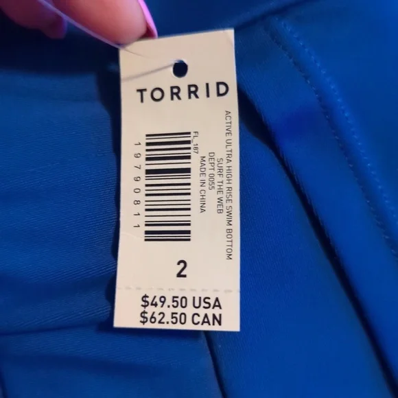 Ultra High Swim Bottoms L/3x/4x - Picture 7 of 8